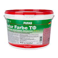 Покрытие фактурное декоративное Pufas Textur Farbe ТФ 0,5мм (16 кг) от Водопад  фото 1