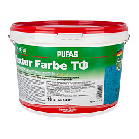 Штукатурка акриловая Pufas Textur Farbe короед шуба 2 мм (16 кг) от Водопад  фото 1