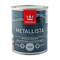 Краска по ржавчине Tikkurila Metallista A глянцевая (0,4 л) от Водопад  фото 1