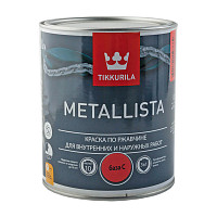 Краска по ржавчине Tikkurila Metallista C глянцевая (0,8 л) от Водопад  фото 1