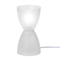 Лампа настольная Vitaluce V4416/1L 1хЕ14 40 Вт, белый матовый от Водопад  фото 1