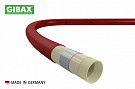 Труба из сшитого полиэтилена Gibax G-TubeOx 20х2,0 мм, красная, 1 м