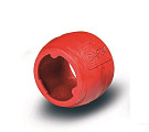 Гильза с упором аксиальная Barbi Rayper 16 мм красная, пластик