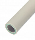 Полипропиленовая труба Fv-Plast PP-RCT Faser HOT  40х4,5 мм для ХВС, белая, 1м