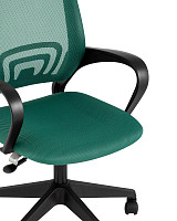 Кресло оператора Stool Group Topchairs ST-Basic зеленый, сетка/ткань, крестовина пластик от Водопад  фото 2