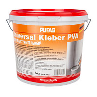 Клей ПВА Pufas Universal Kleber cтроительный (5 кг) от Водопад  фото 1