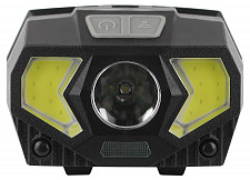 Фонарь Эра Б0052319 GB-608 налобный, светодиодный, на батарейках 3xAAA, 5 Вт от Водопад  фото 2