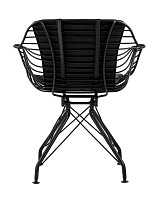 Кресло Stool Group Thomas, черное, с черной подушкой от Водопад  фото 3