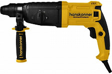 Перфоратор сетевой Hanskonner HRH0928LRE SDS Plus 1050 Вт, 1200 об/мин, 3,5 Дж, 3 режима, в кейсе от Водопад  фото 1