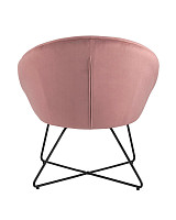 Кресло Stool Group Колумбия, велюр, пыльно-розовый от Водопад  фото 4