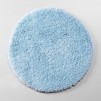 Коврик для ванны WasserKraft Dill Crystal Blue 60х60, микрофибра, термопластичная резина от Водопад  фото 1