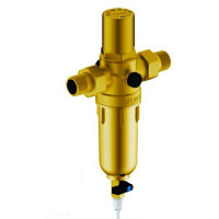 Фильтр Гейзер Бастион 3/4" для горячей воды, с защитой от гидроударов, 16бар, t-80*C, D60мм