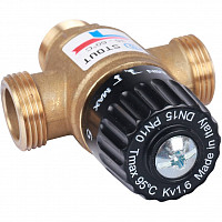 Клапан смесительный термостатический Stout SVM-0120-166020 для систем отопления и ГВС 3/4" резьба от Водопад  фото 5