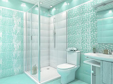 Декор AltaCera Confetti Aquamarine 24,9х50 см (ШТ) от Водопад  фото 2