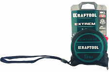 Рулетка Kraftool Extrem 34127-5 со сверхшироким полотном 5м х 32мм от Водопад  фото 3