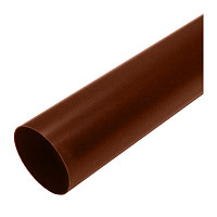 Труба водосточная Мурол, d=80, коричневая, 2 м от Водопад  фото 1