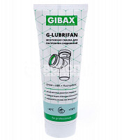 Смазка для канализации силиконовая Gibax G-Lubrifan 250 гр, тюбик от Водопад  фото 1