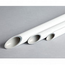 Полипропиленовая труба Fv-Plast PP-RCT UNI  40х3,7 мм для ХВС, белая, 1м