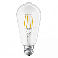 Лампа светодиодная Ledvance SMART+ Filament Edison Dimmable 4058075208575 6 Вт, 2700 К, E27 от Водопад  фото 1