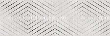 Вставка настенная Cersanit Apeks ромбы светло-серый 25x75 (ШТ) от Водопад  фото 1