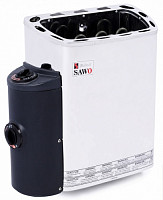 Электрическая печь Sawo Mini MN-36NB-Z настенная, с пультом, 3,6 кВт от Водопад  фото 1