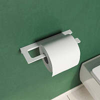 Держатель для туалетной бумаги Iddis Slide SLIWT00i43, без крышки ,белый матовый от Водопад  фото 2