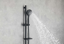 Ручной душ Акватек 3jet AQ2003MB, матовый черный от Водопад  фото 5