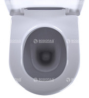 Унитаз-компакт Sanita Luxe Next WC.CC/Next/2-DM/WHT.G/S1 Comfort белый S1 с сиденьем микролифт от Водопад  фото 4