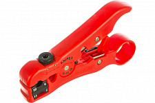 Инструмент для удаления изоляции Knipex KN-166006SB с коаксиального кабеля от Водопад  фото 2
