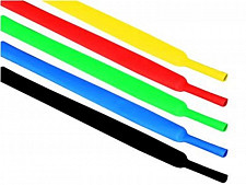 Термоусаживаемая трубка HLT 084-15-154 10/5 ТУТ набор: 7 цветов по 3 шт, 100 мм от Водопад  фото 1