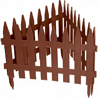 Забор декоративный Palisad "Рейка", 65007 28х300 см, терракот от Водопад  фото 1