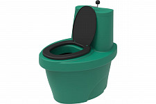 Торфяной туалет Rostok 206.1000.401.0 зеленый от Водопад  фото 4