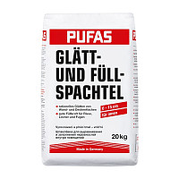 Шпаклевка для выравнивания неровностей Пуфас Glatt- und Fullspachtel N3, 20 кг от Водопад  фото 1